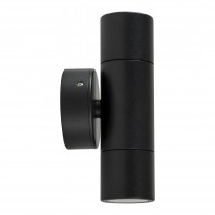 Havit-Mini Tivah Up & Down Wall Pillar Lights- SS316 & Aluminium Poly Powder Coated Black